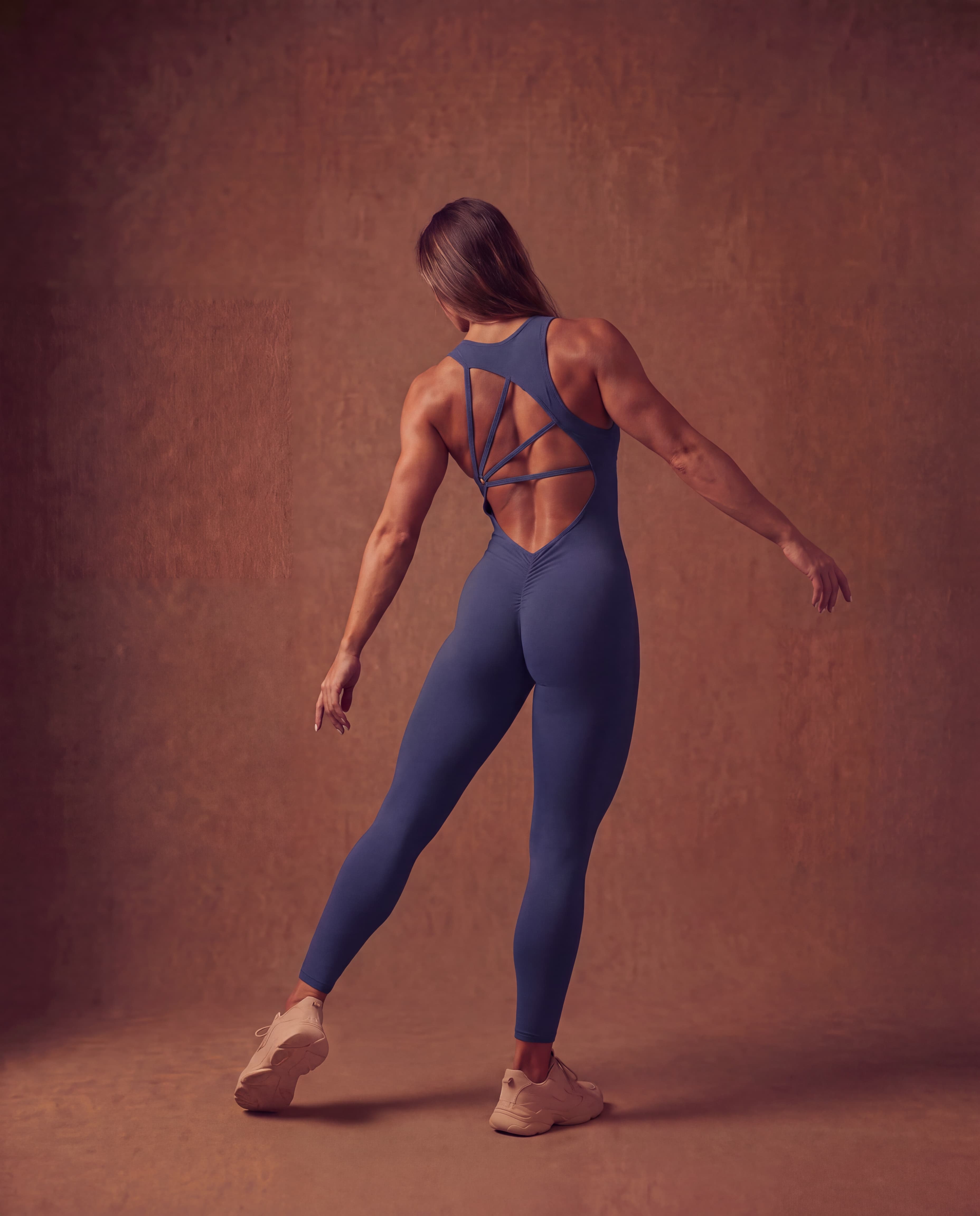 Elaris Open-Back Jumpsuit