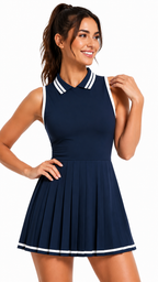 Valencia Pleated Golf Dress.