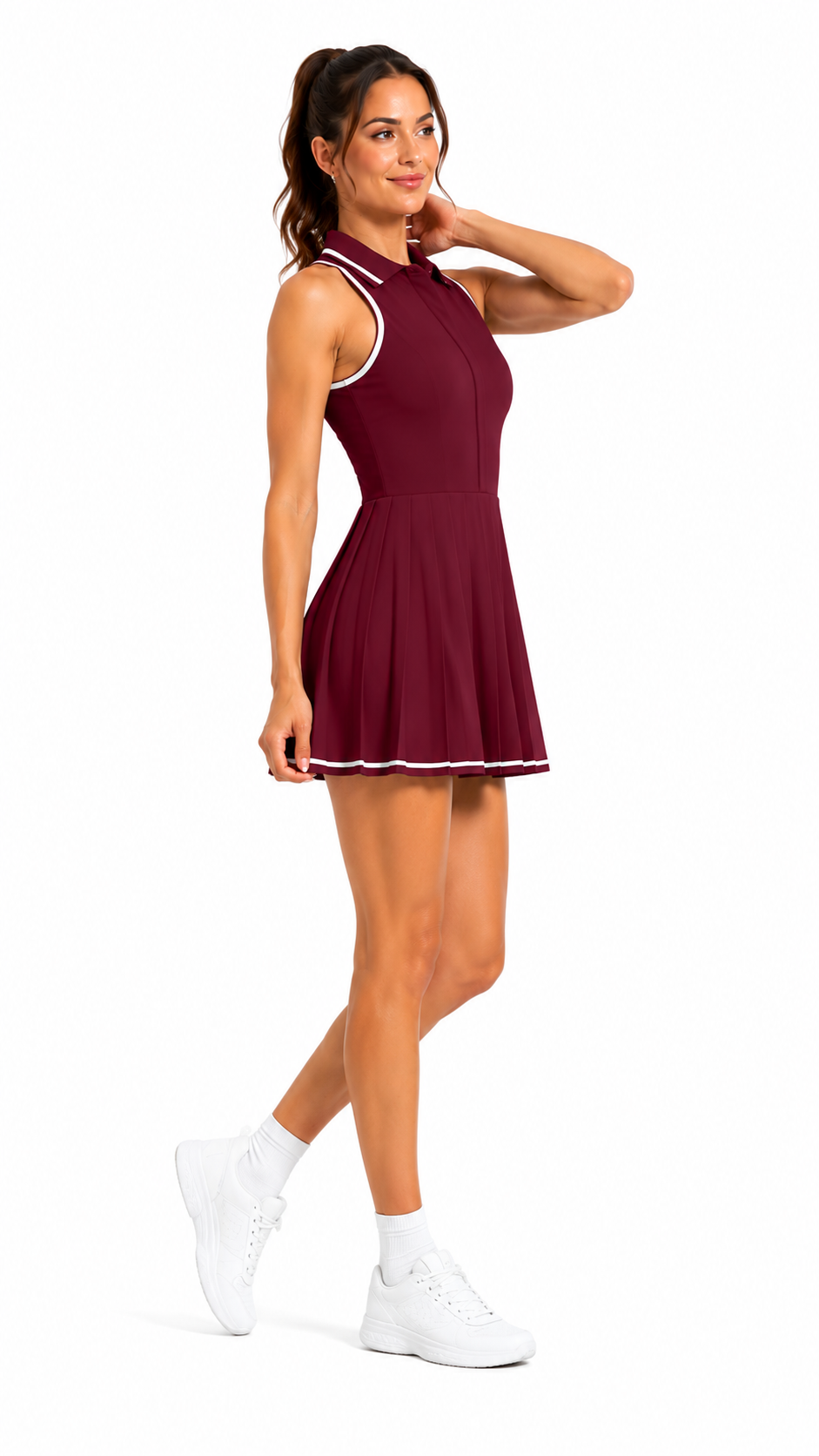 Valencia Pleated Golf Dress.