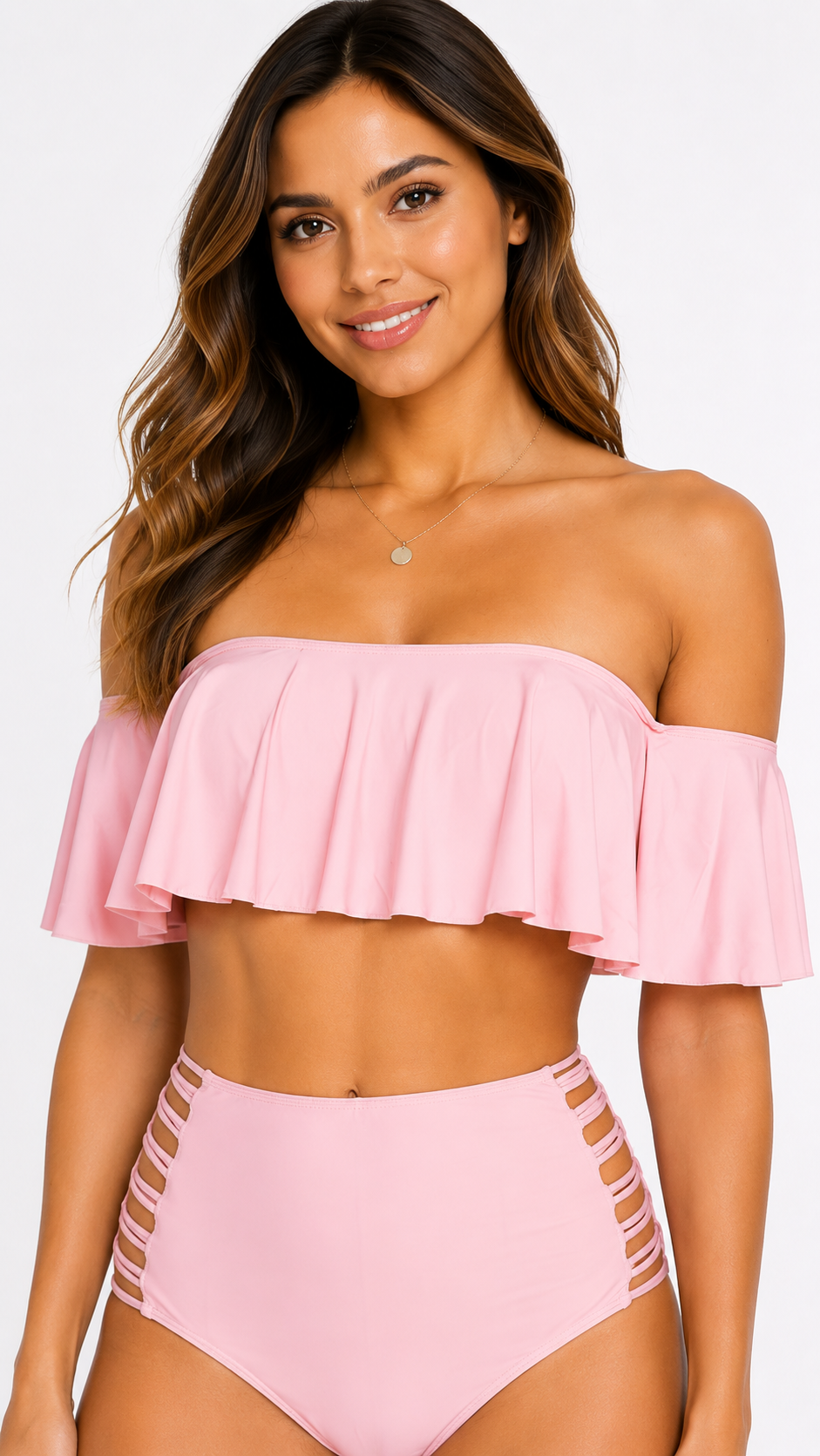 Roselle Ruffle Bikini Set.