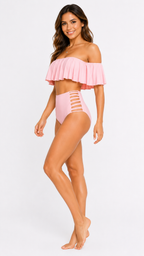 Roselle Ruffle Bikini Set.
