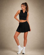 Monaco Pleated Tennis Set.