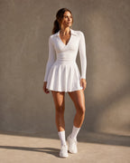 Ivory Court Dress.