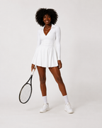 Ivory Court Dress.