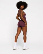 Sculpt Cross-Back Romper.