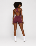 Sculpt Cross-Back Romper.