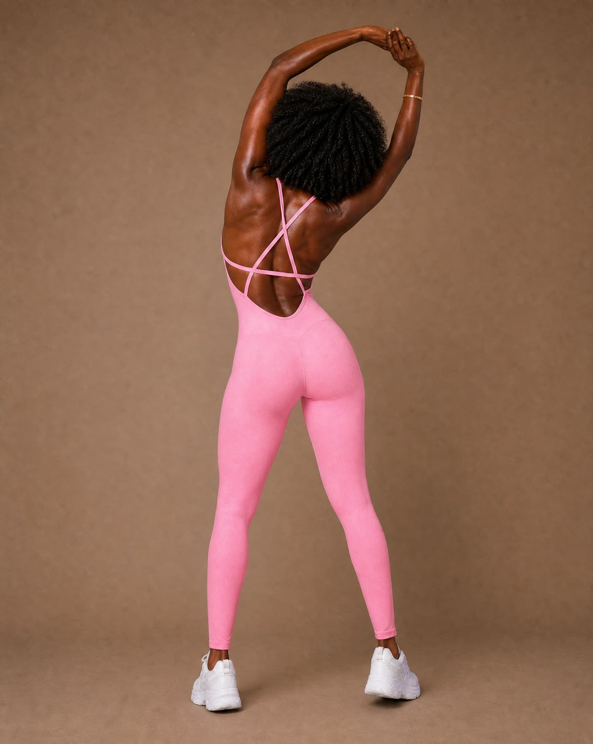 Sina Sportswear Astra Motion Jumpsuit – Women's Cross-Back Sleeveless Catsuit 2