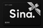 Gift card with silver bow and $250 denomination