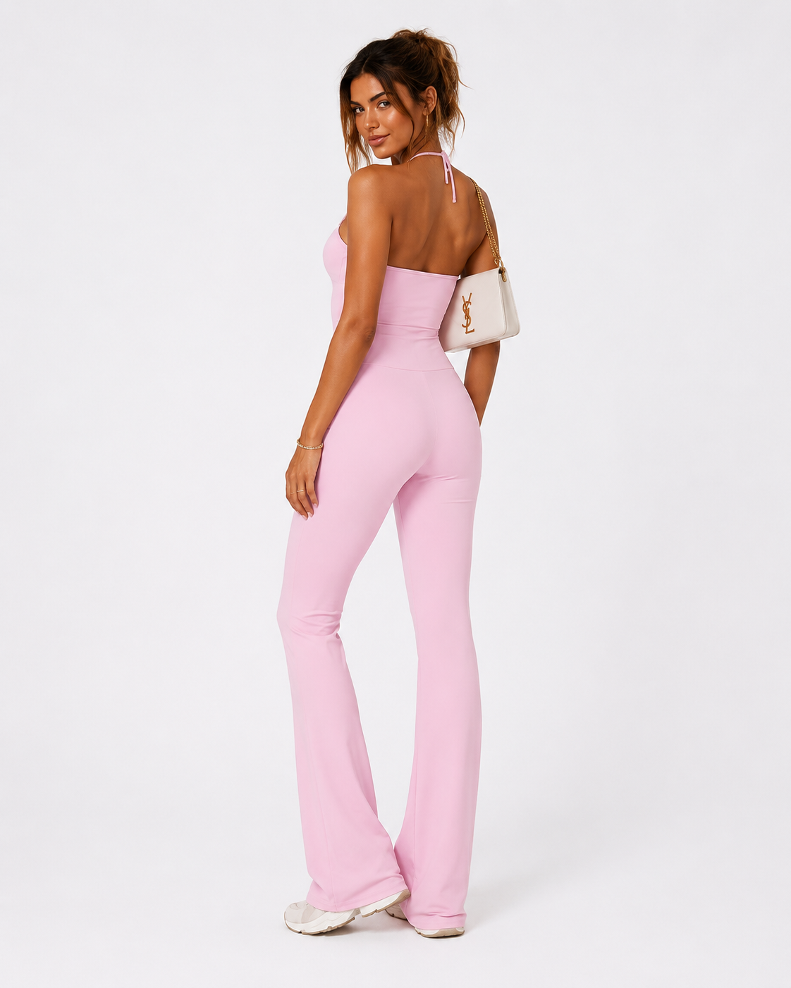 Velour Sculpt Jumpsuit.