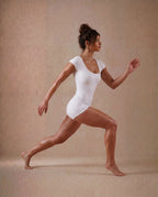 Contour Open-Back Romper.