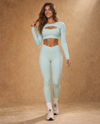 Bare Crossover - High-Waisted Crossover Yoga Leggings