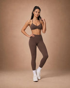 Oryvella Lilt - Ruched Halter Top & Leggings Set