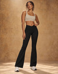 Stride Flare - Women's High-Waisted Slim-Fit Active & Casual Flared Pants