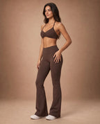 Elyrissa Cadence - Halter Bra & Flared Pants Set
