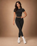 Nyrelia Pulse - Short Sleeve Top & Leggings Set