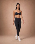 Oryvella Lilt - Ruched Halter Top & Leggings Set
