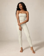 Nuvessa Veil - Strapless Fitted Yoga Tube Top