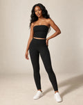 Nuvessa Veil - Strapless Fitted Yoga Tube Top