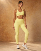Soft Contour - Brushed Fitted Yoga Sports Bra