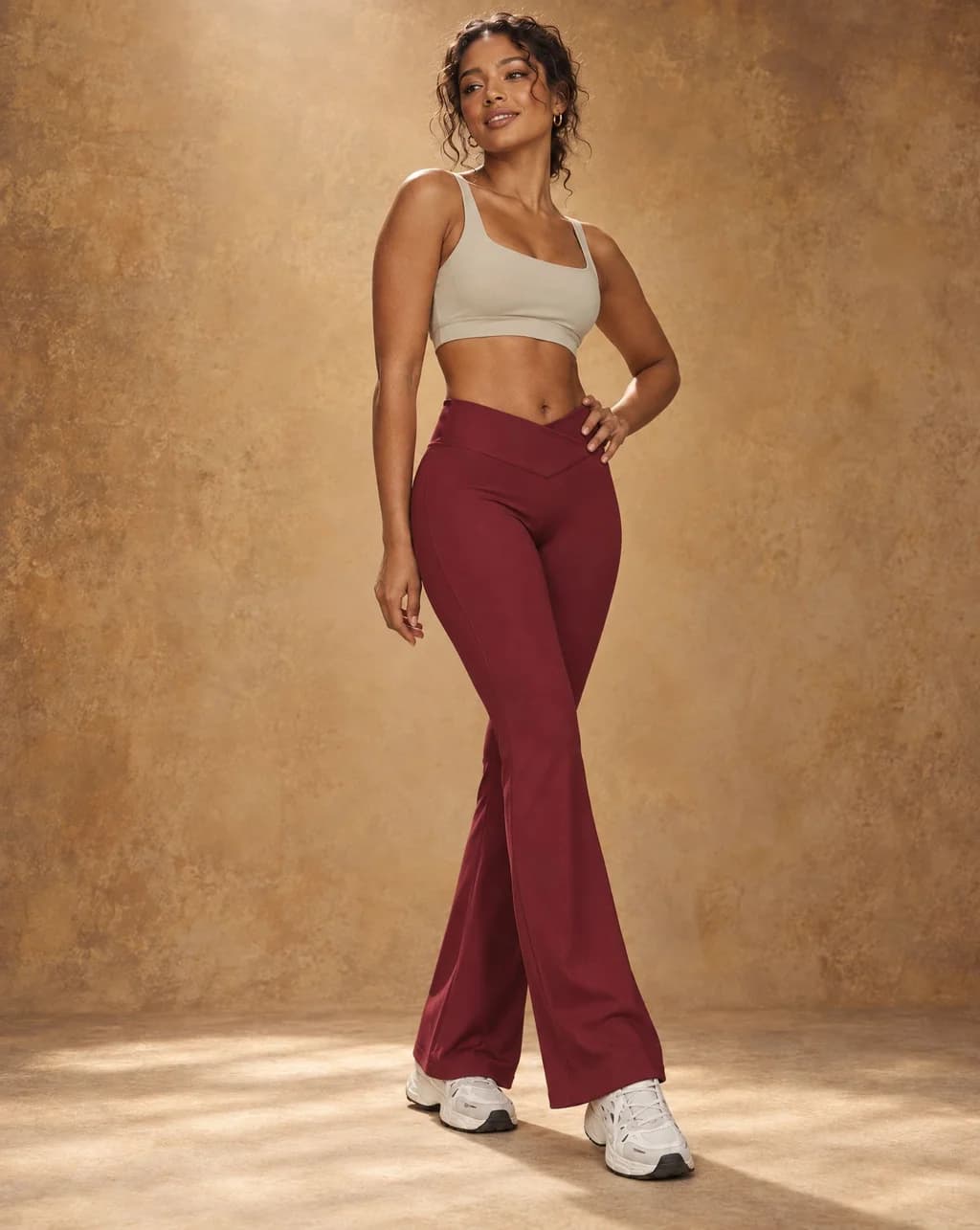 Stride Flare - Women's High-Waisted Slim-Fit Active & Casual Flared Pants