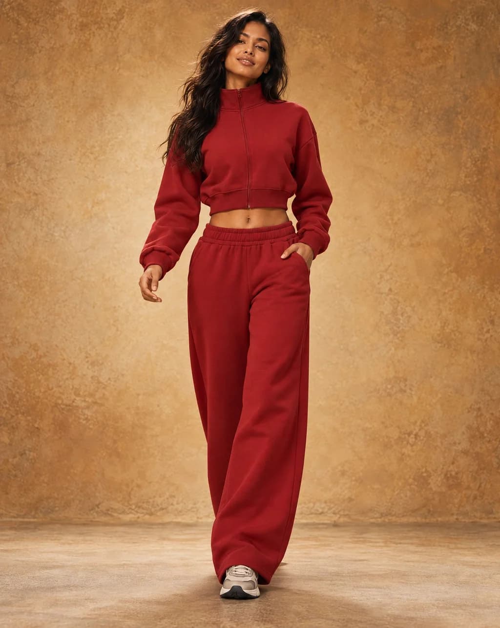 Solenne Motion - Zip-Up Jacket & Pants Set