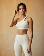 Aura Asymmetry - Barely-There Feel One-Shoulder Yoga Sports Bra