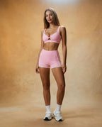 Bare Allure - Soft-Feel Cutout Yoga Sports Bra
