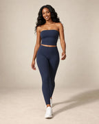 Nuvessa Veil - Strapless Fitted Yoga Tube Top