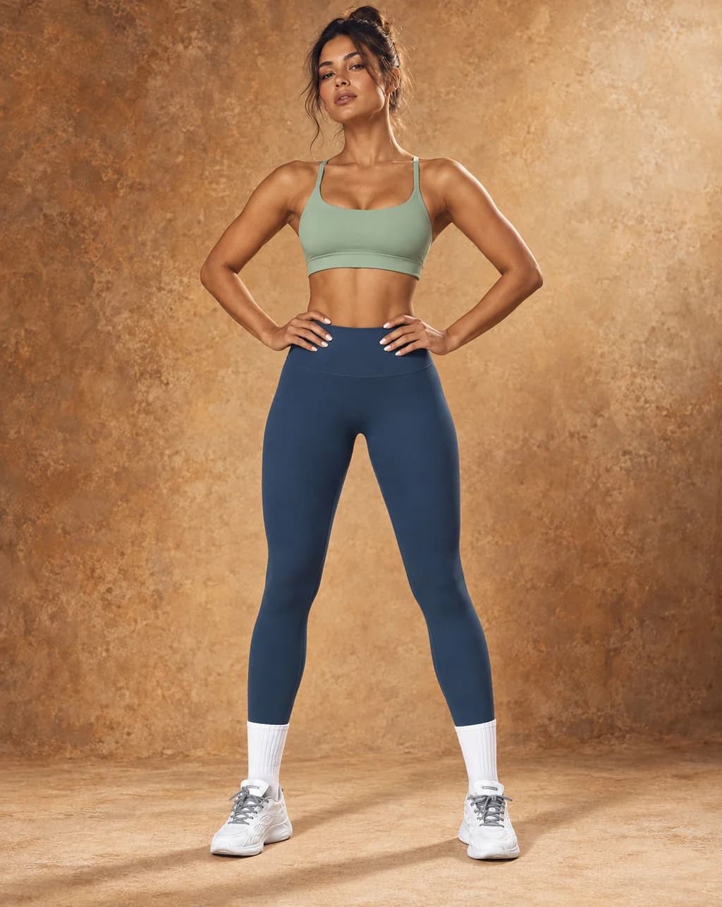 Velvet Rise - Women's Brushed High-Waisted Butt-Lifting Yoga Leggings