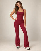 Orynella Frame - Square-Neck Fitted Yoga Tank Top