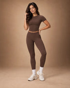 Nyrelia Pulse - Short Sleeve Top & Leggings Set