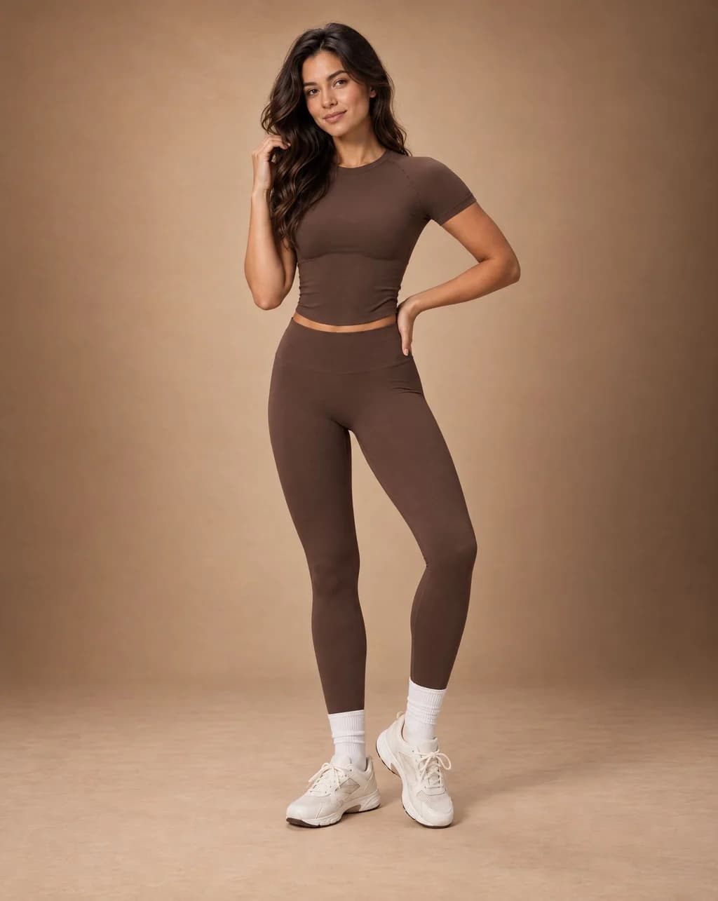 Nyrelia Pulse - Short Sleeve Top & Leggings Set