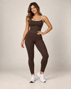 Seamless Stride - Contrast-Trim Yoga & Running Vest