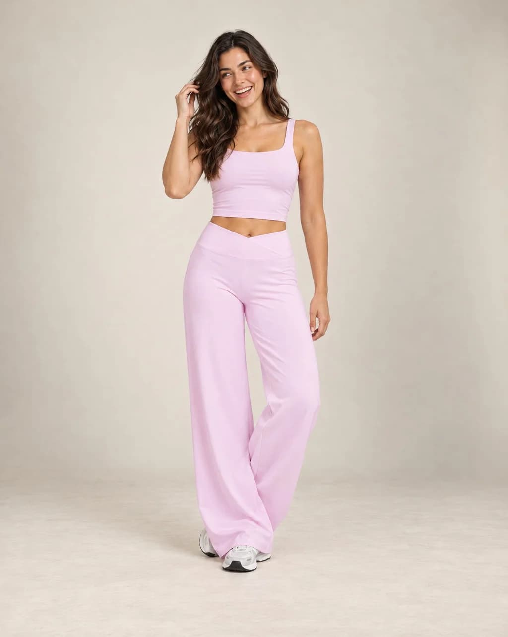 Open Stride - Relaxed Wide-Leg Active Pants