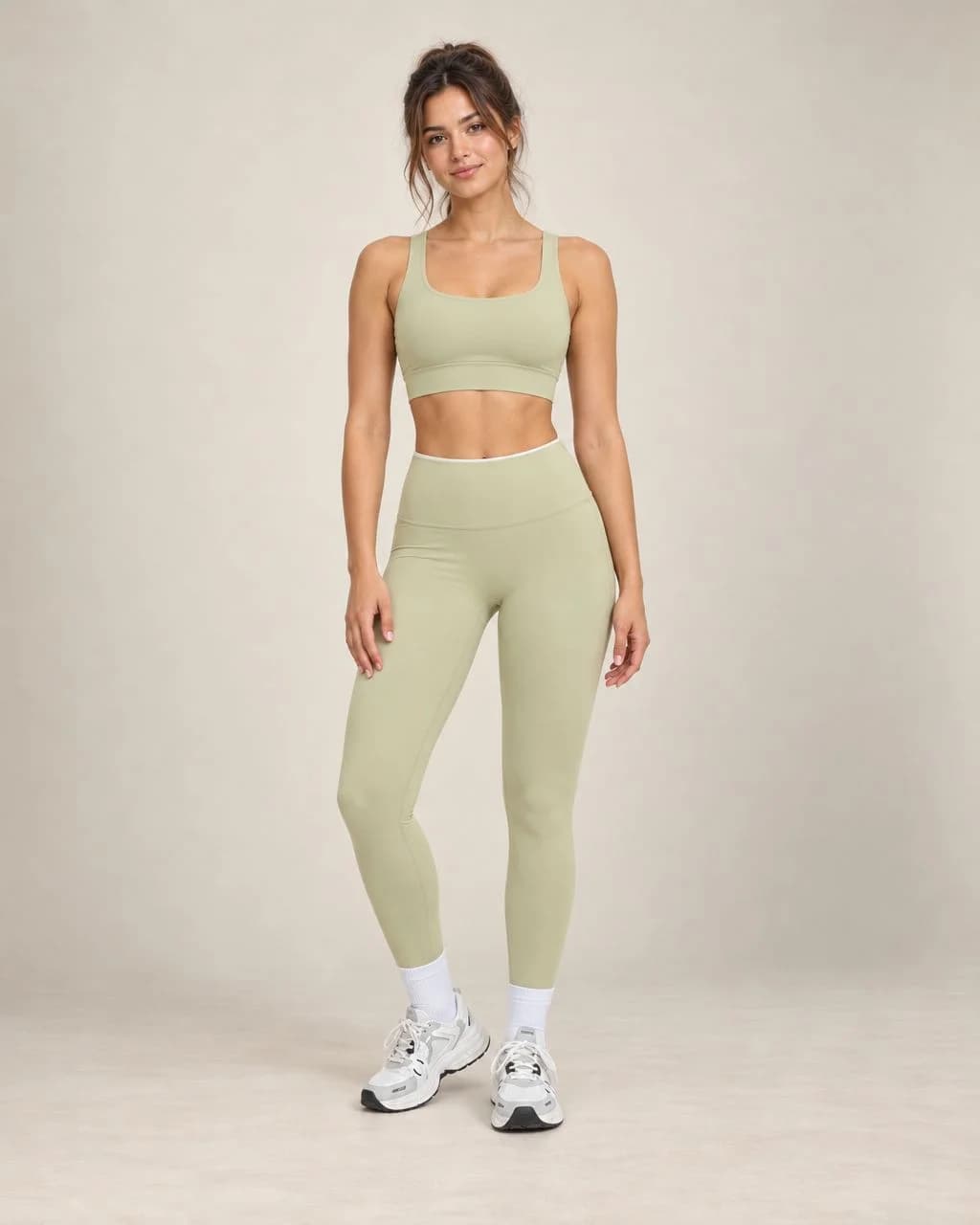 Bare Prism - Soft-Feel Quick-Dry High-Waisted Colorblock Yoga Pants