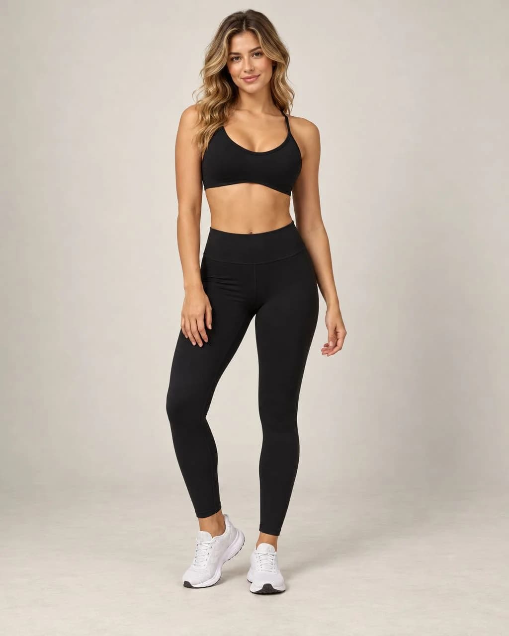 Seamless Edge - Contrast-Trim Sports Bra
