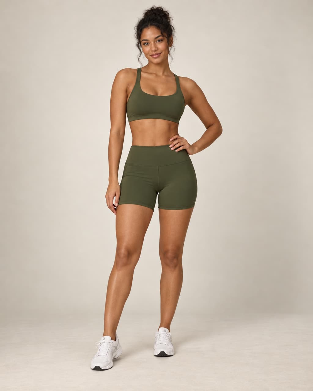 Sprint Sculpt - Quick-Dry Tummy-Control Butt-Lifting Workout Shorts