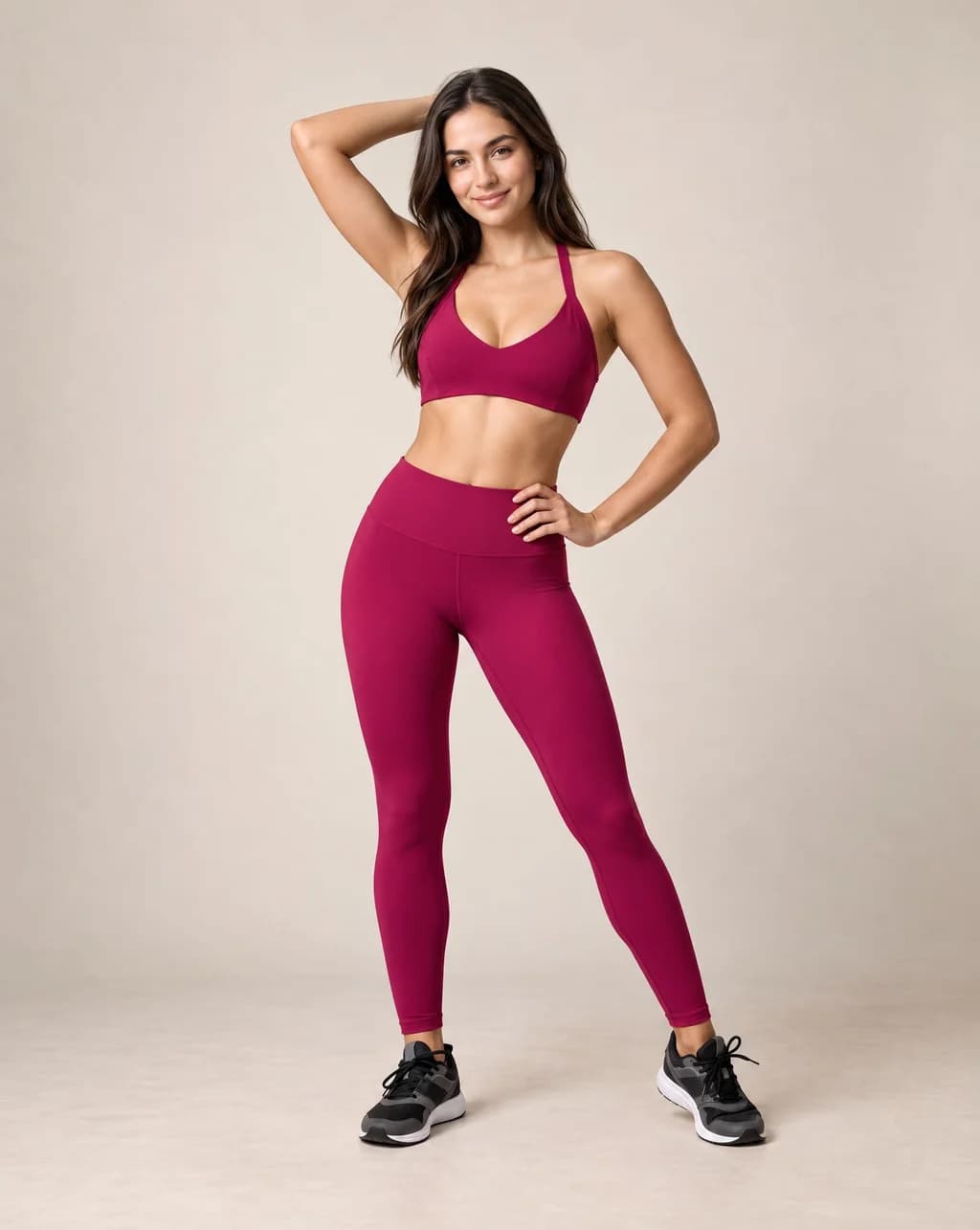 Flow Allure - Yoga & Running Sports Bra
