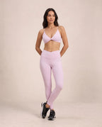 Delicate Flow - V-Neck Thin-Strap Yoga Sports Bra