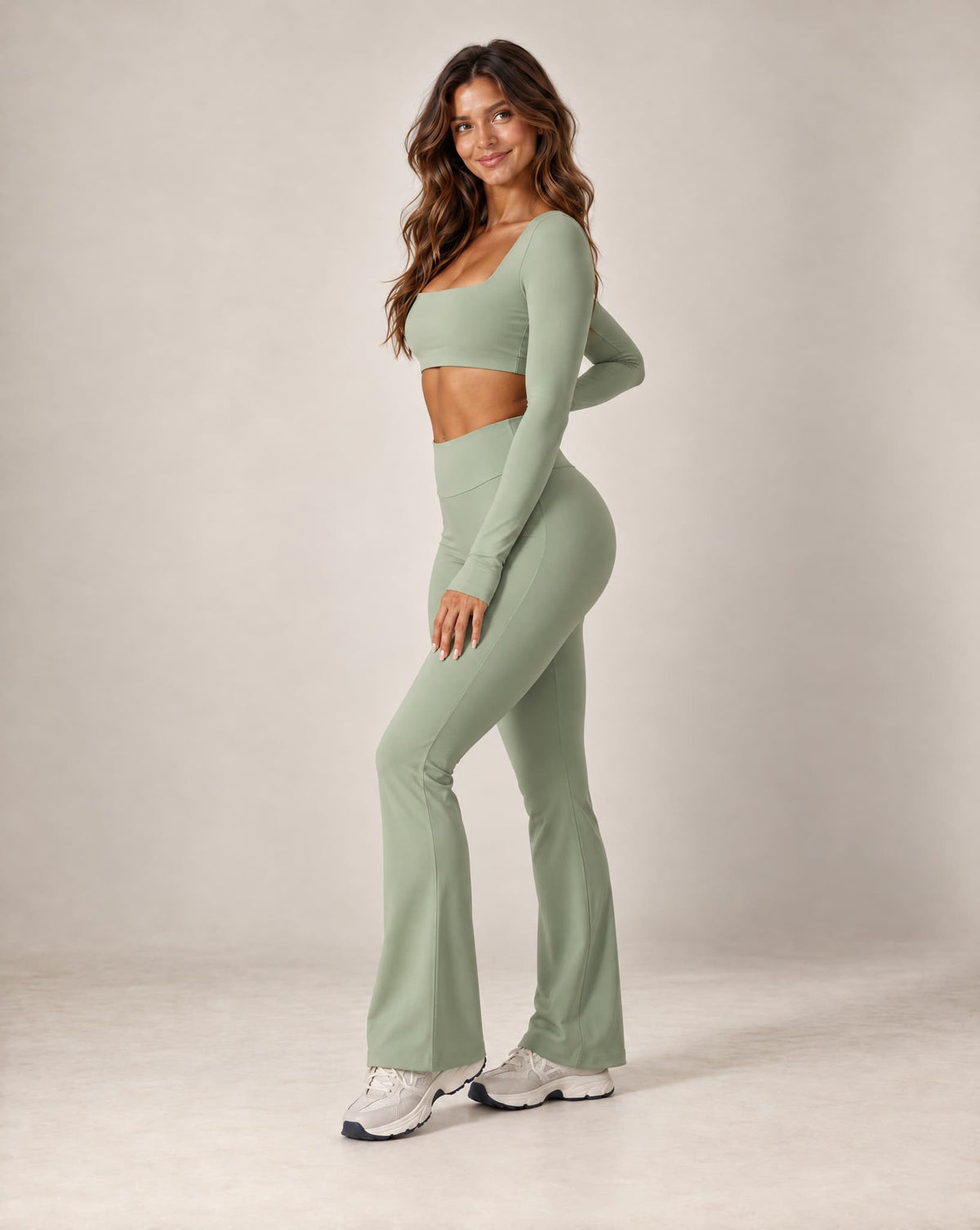 Trail Flow - Long-Sleeve Yoga & Running T-Shirt