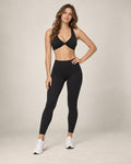 Bare Pleat - Soft-Feel Quick-Dry Fitted Yoga Bra