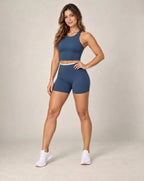 Everyday Flow - Women's Solid-Color Yoga Shorts