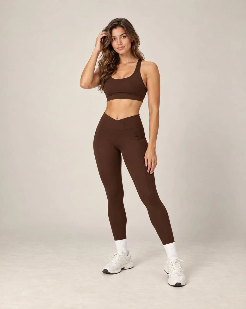 Active Stride - High-Waisted Yoga & Running Leggings