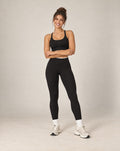 Contour Stride - Contrast-Trim High-Waisted Slim-Fit Workout Pants