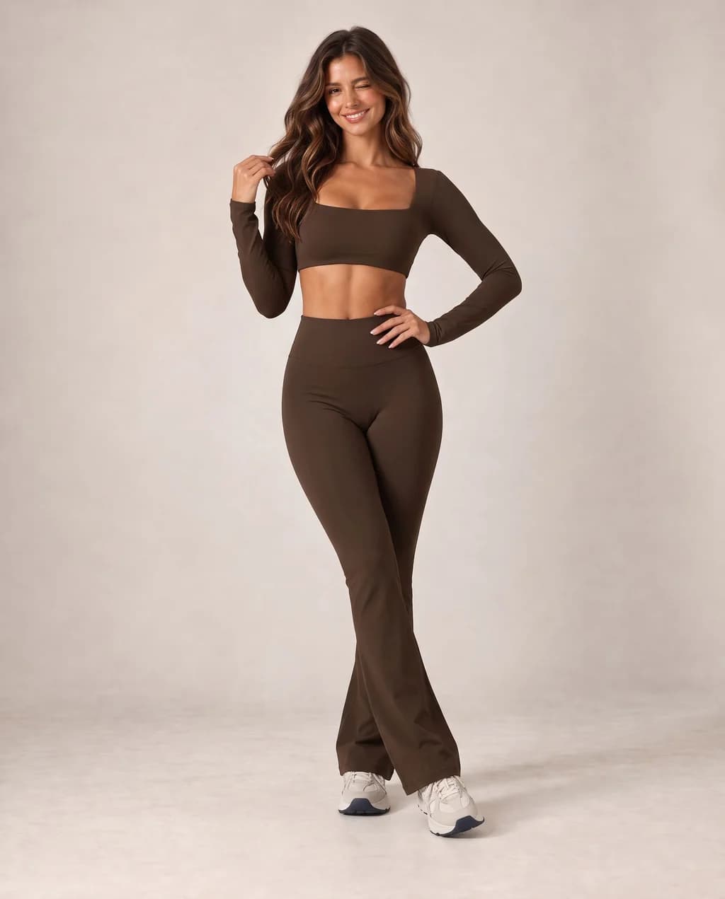 Trail Flow - Long-Sleeve Yoga & Running T-Shirt