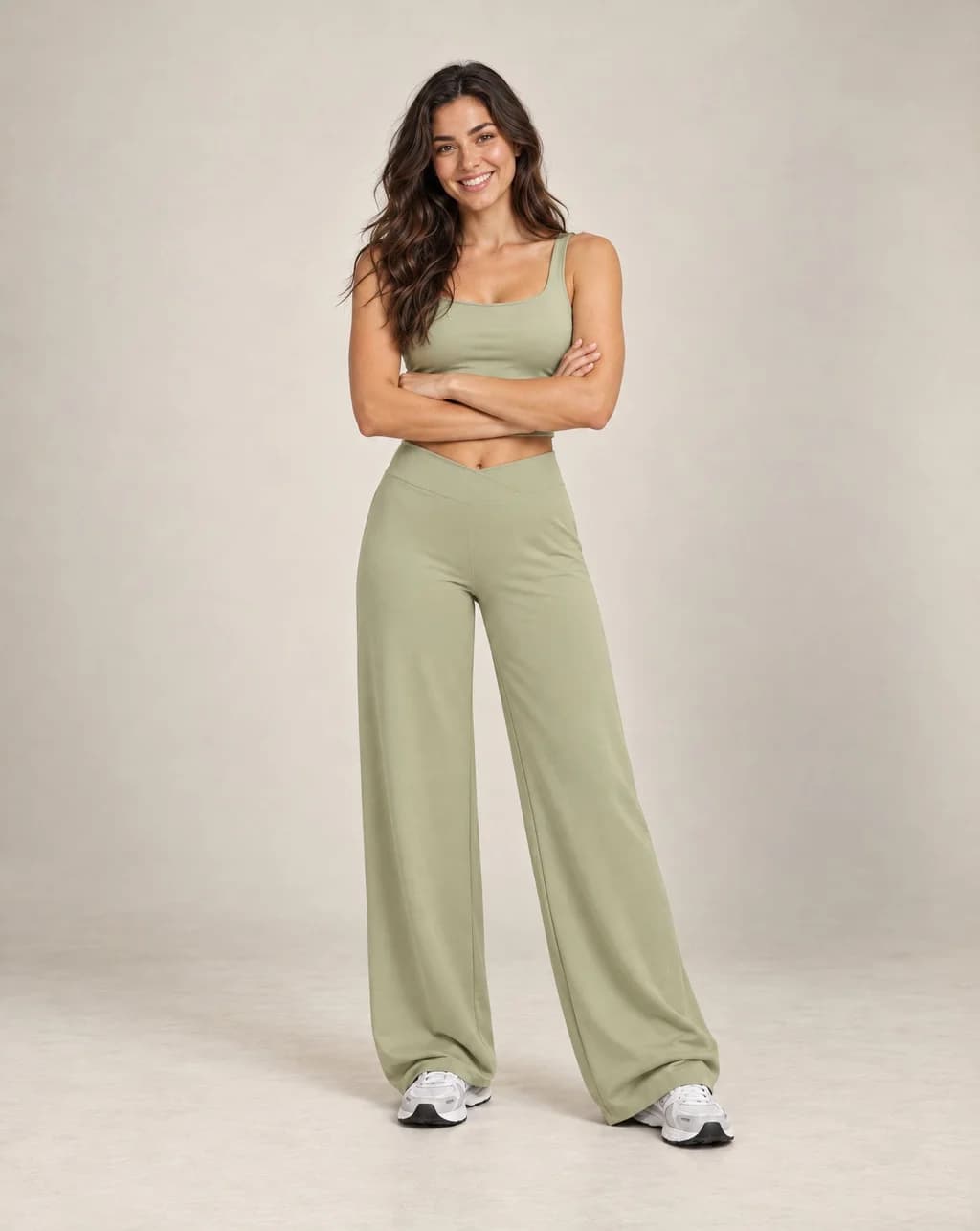 Open Stride - Relaxed Wide-Leg Active Pants