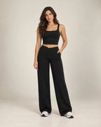Open Stride - Relaxed Wide-Leg Active Pants