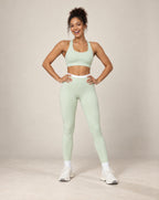 Prism Pace - Colorblock High-Waisted Fitted Workout Pants
