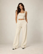 Seasonal Ease - High-Waisted Wide-Leg Active Pants