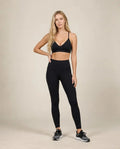 Soft V - Women's Brushed V-Neck Yoga Sports Bra
